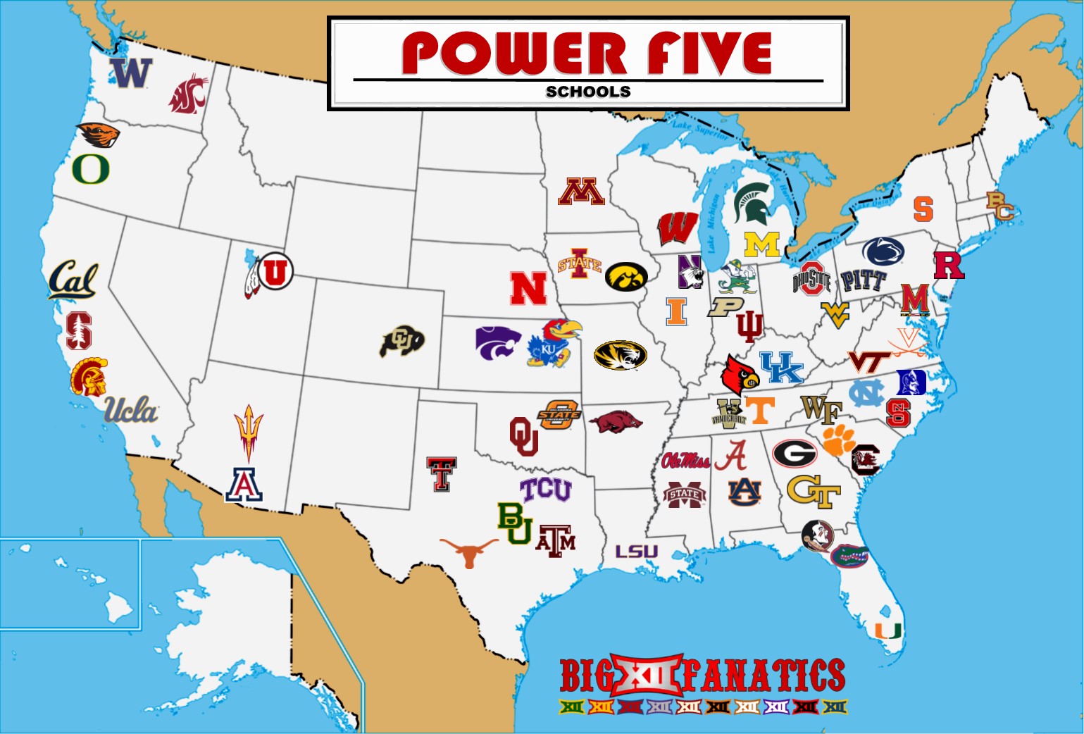 The Ultimate Realignment Plan Big 12 Fanatics