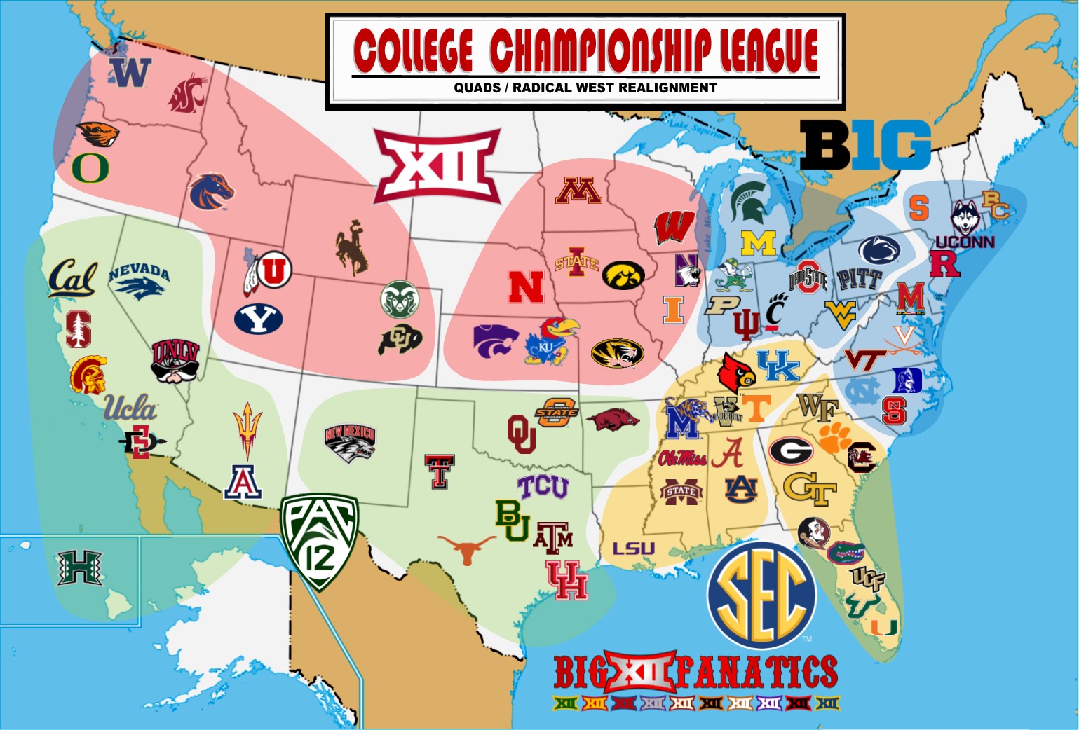 Ncaa College Football Conferences 2024 Image to u